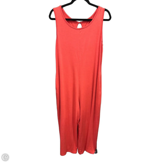Jumpsuit By Clothes Mentor In Pink, Size: L