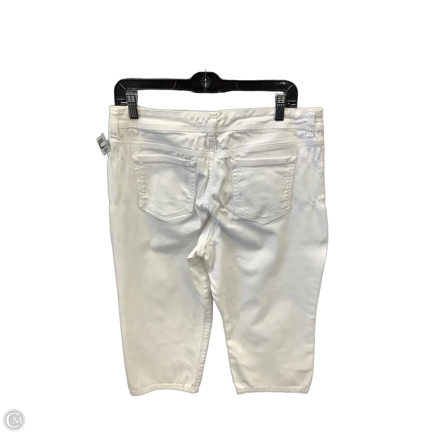 Capris By Style And Company In White, Size: 14