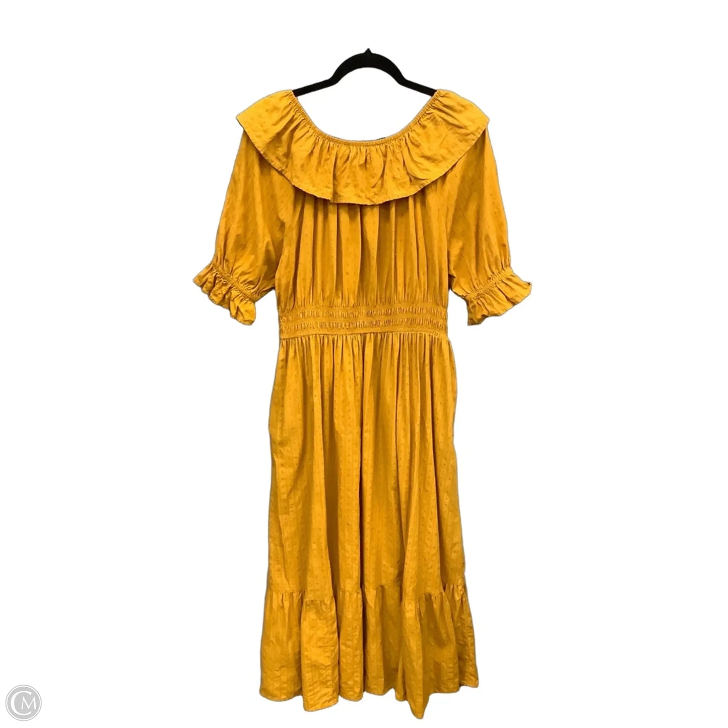 Dress Casual Maxi By Universal Thread In Yellow, Size: L