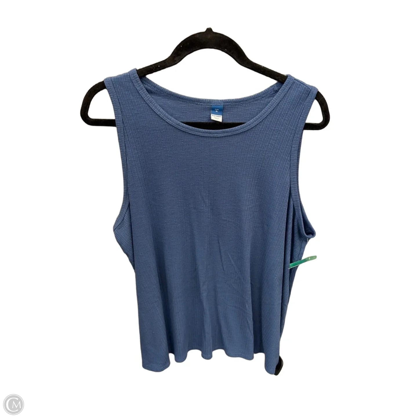 Top Sleeveless Basic By Old Navy In Blue, Size: Xl