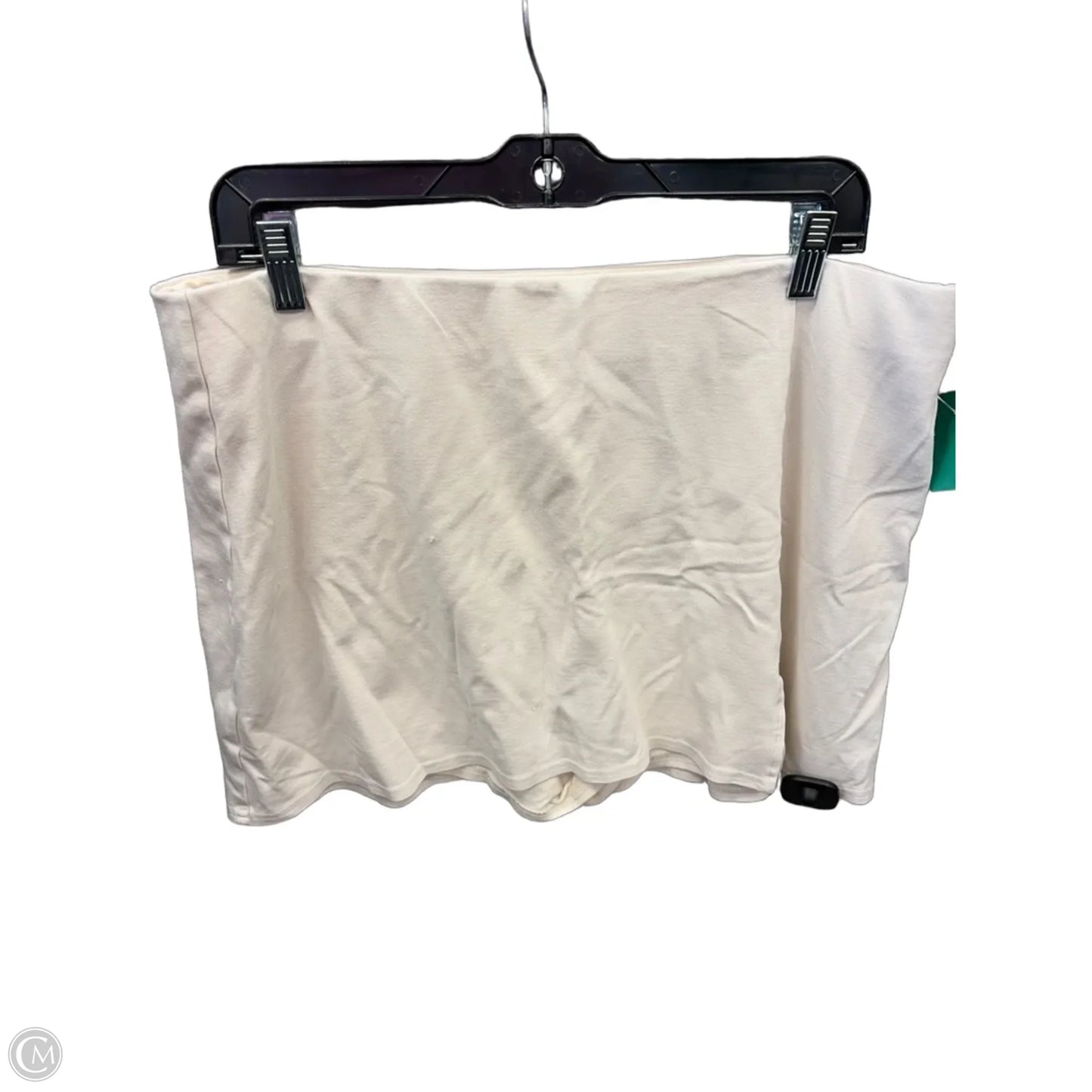 Skirt Mini & Short By American Eagle In Cream, Size: Xl