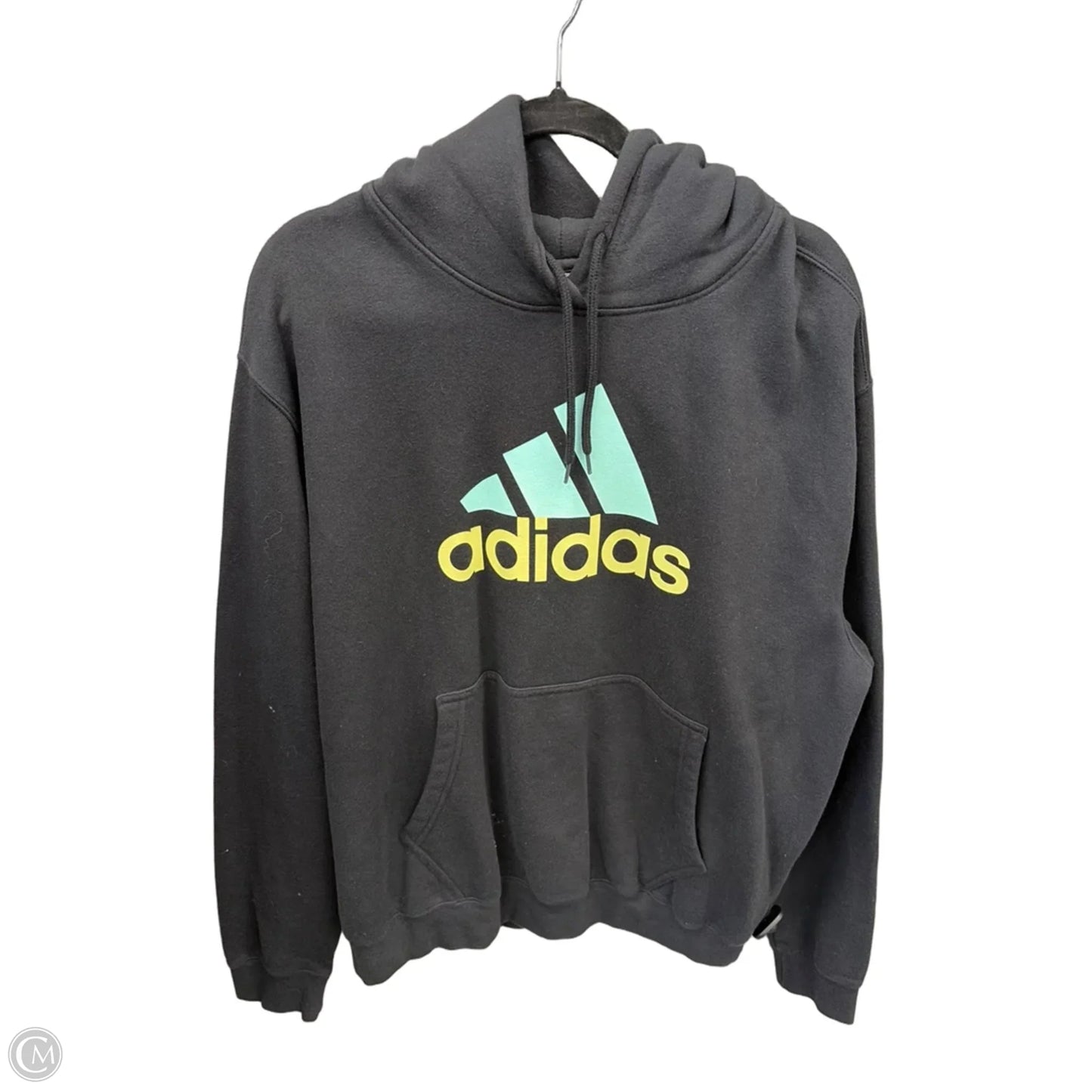 Sweatshirt Hoodie By Adidas In Black, Size: Xl