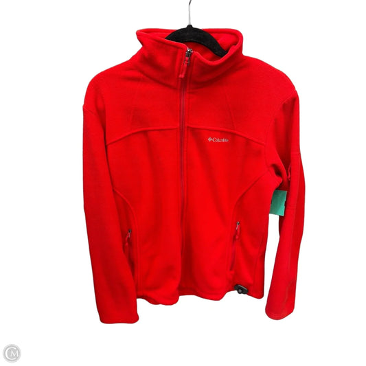 Jacket Fleece By Columbia In Red, Size: L