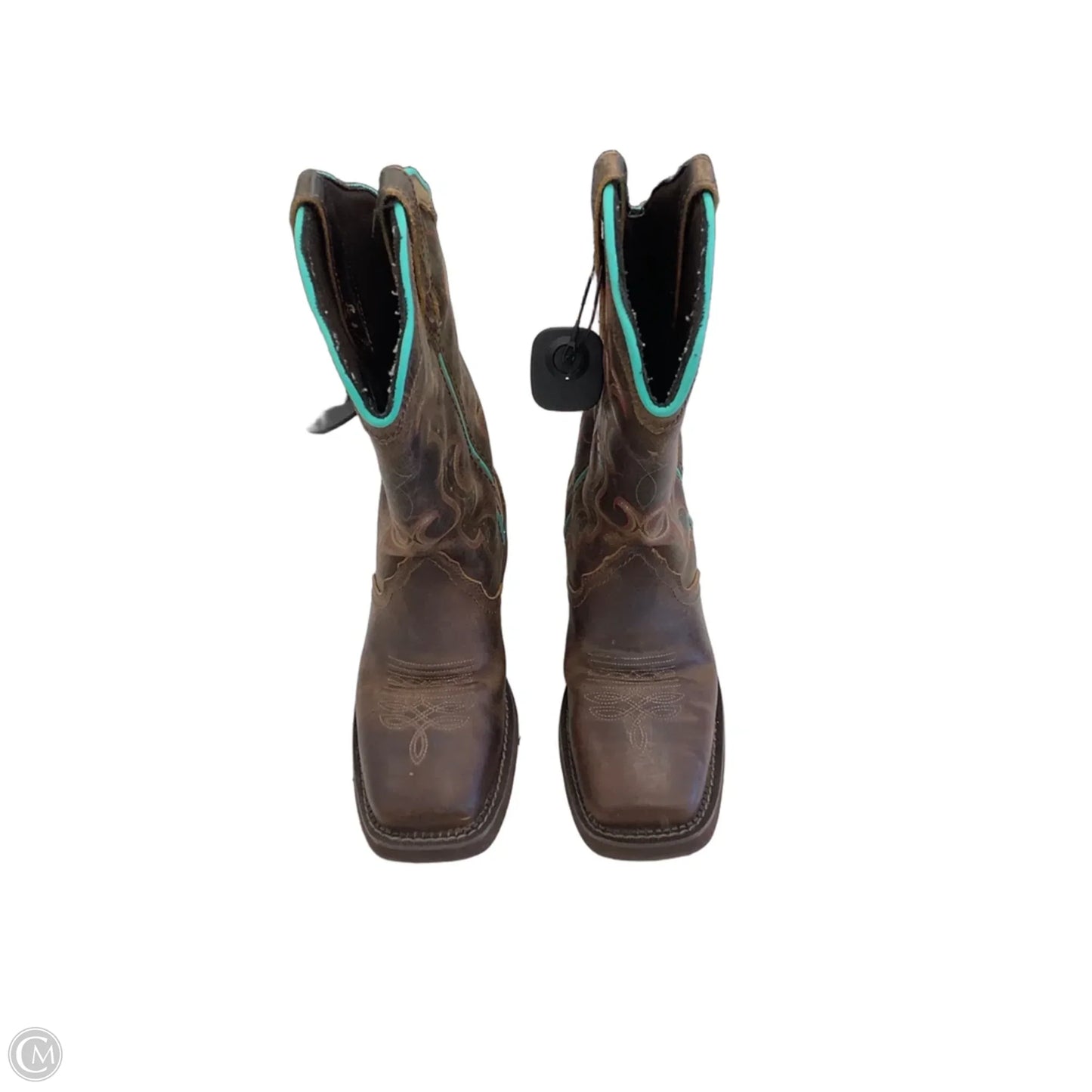 Boots Western By Justin In Brown, Size: 10