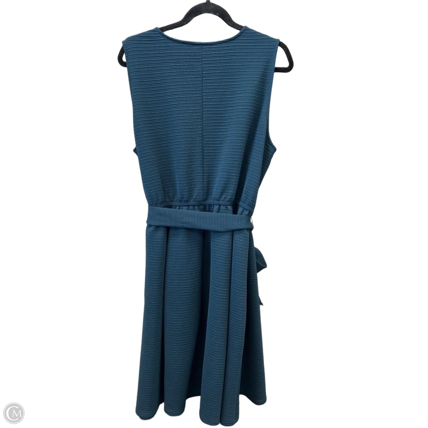 Dress Casual Midi By Lane Bryant In Blue, Size: Xxl
