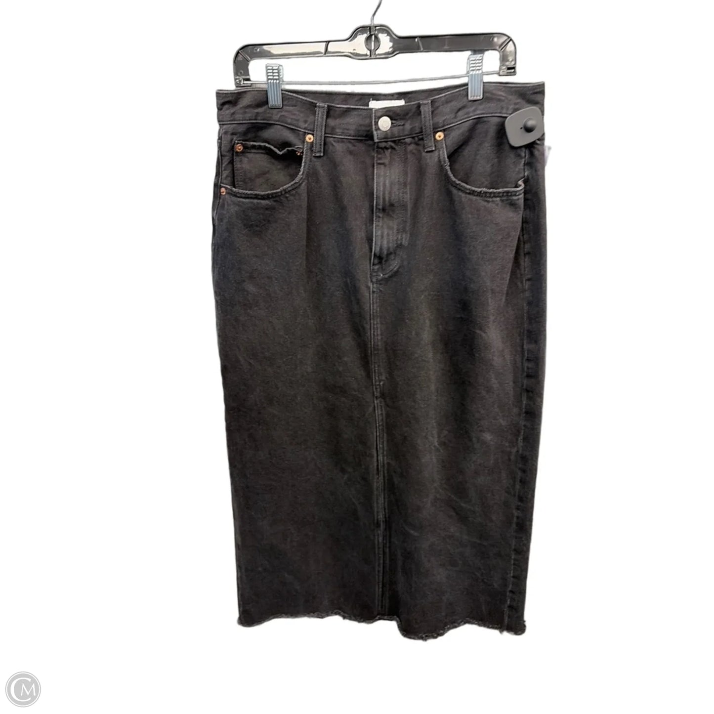 Skirt Maxi By Pistola In Black Denim, Size: 12