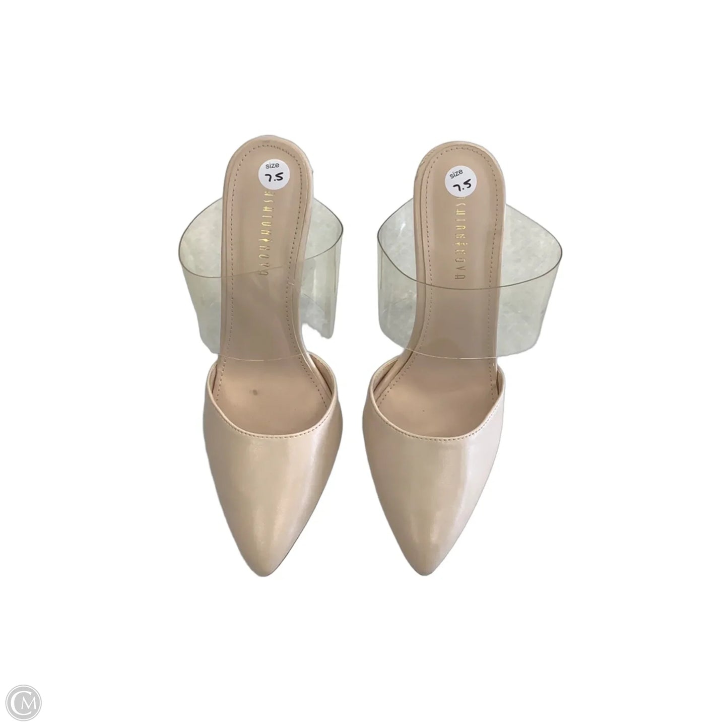 Shoes Heels Stiletto By Fashion Nova In Clear, Size: 7.5