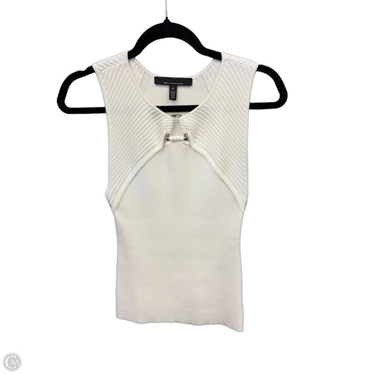 Top Sleeveless By White House Black Market In White, Size: M