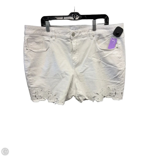 Shorts By Lane Bryant In White, Size: 18