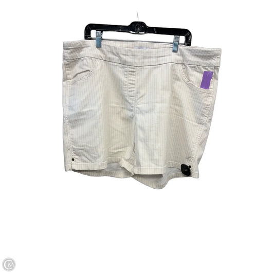 Shorts By Liz Claiborne In Striped Pattern, Size: 20