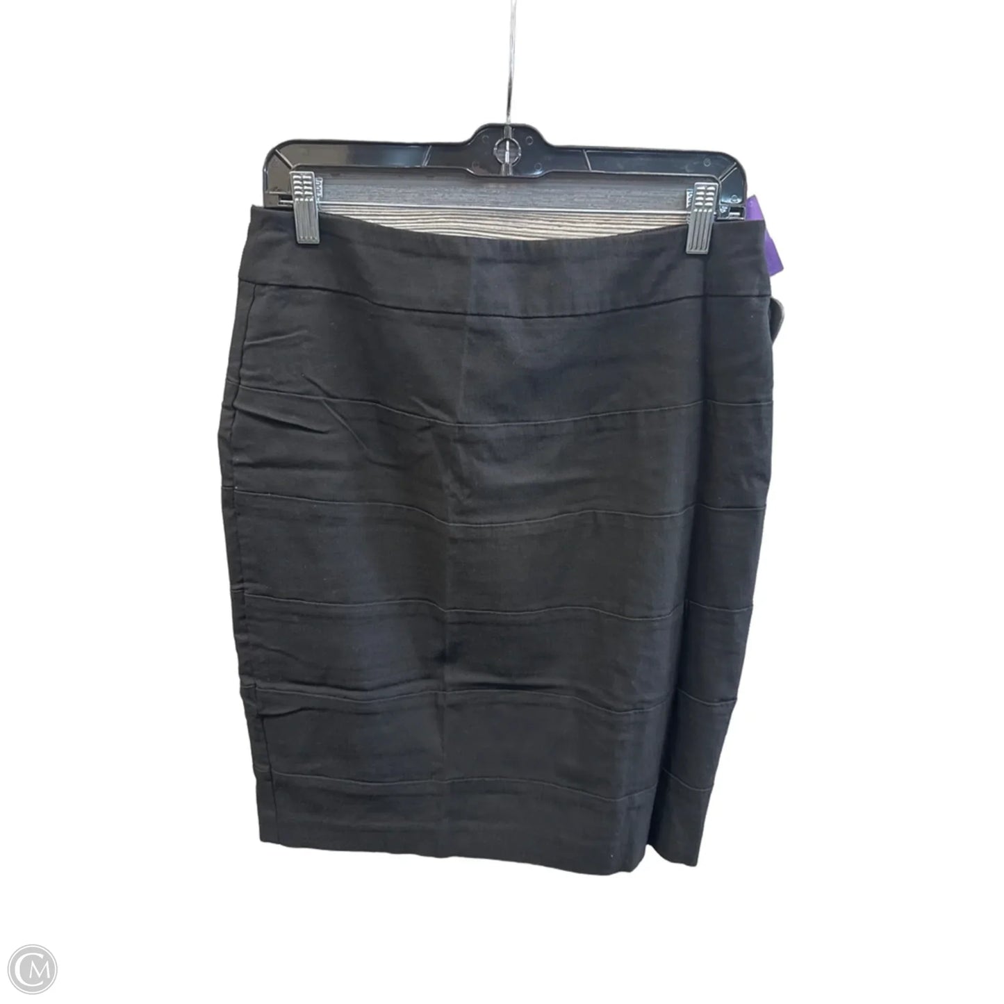 Skirt Midi By Clothes Mentor In Black, Size: 12