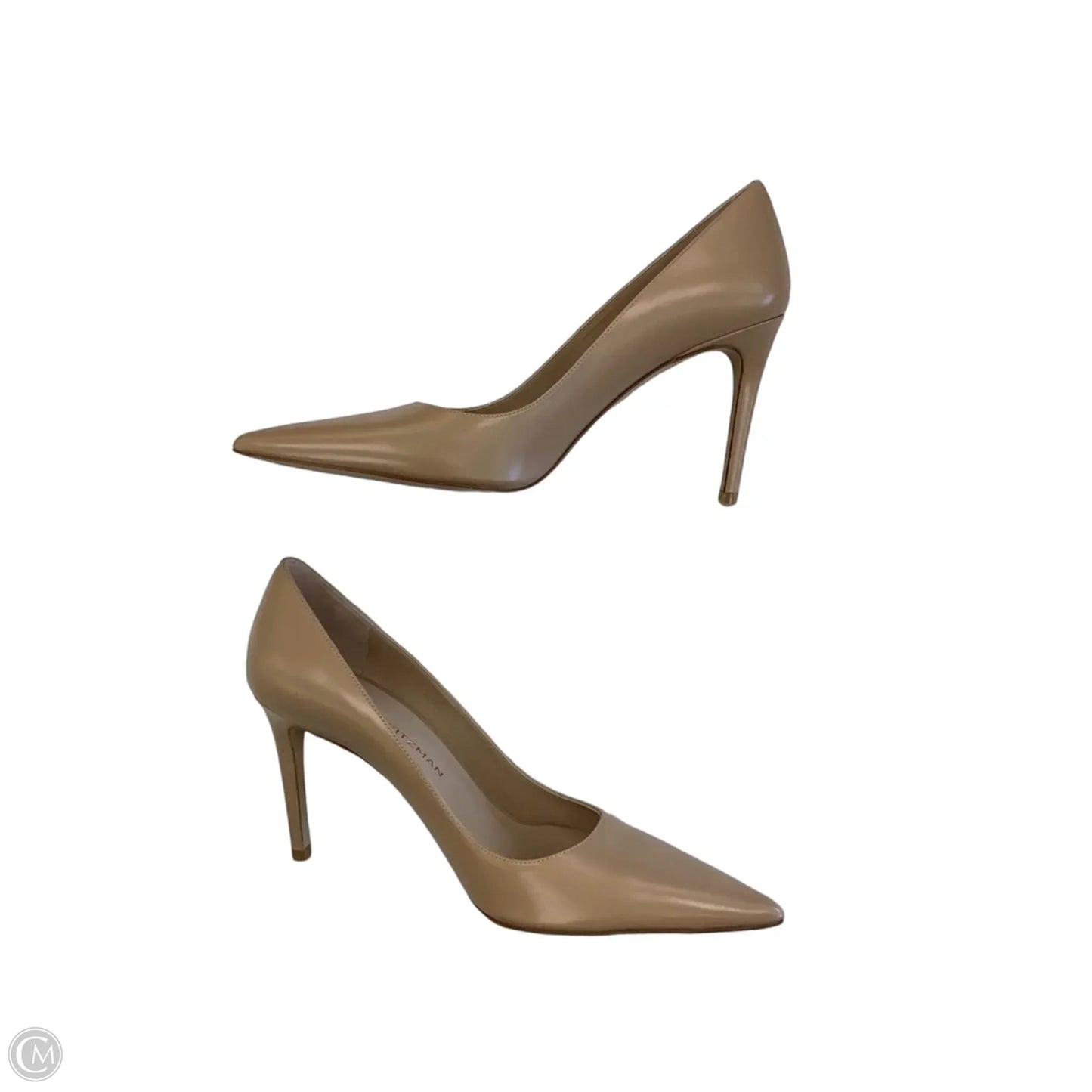 Shoes Designer By Stuart Weitzman In Tan, Size: 10