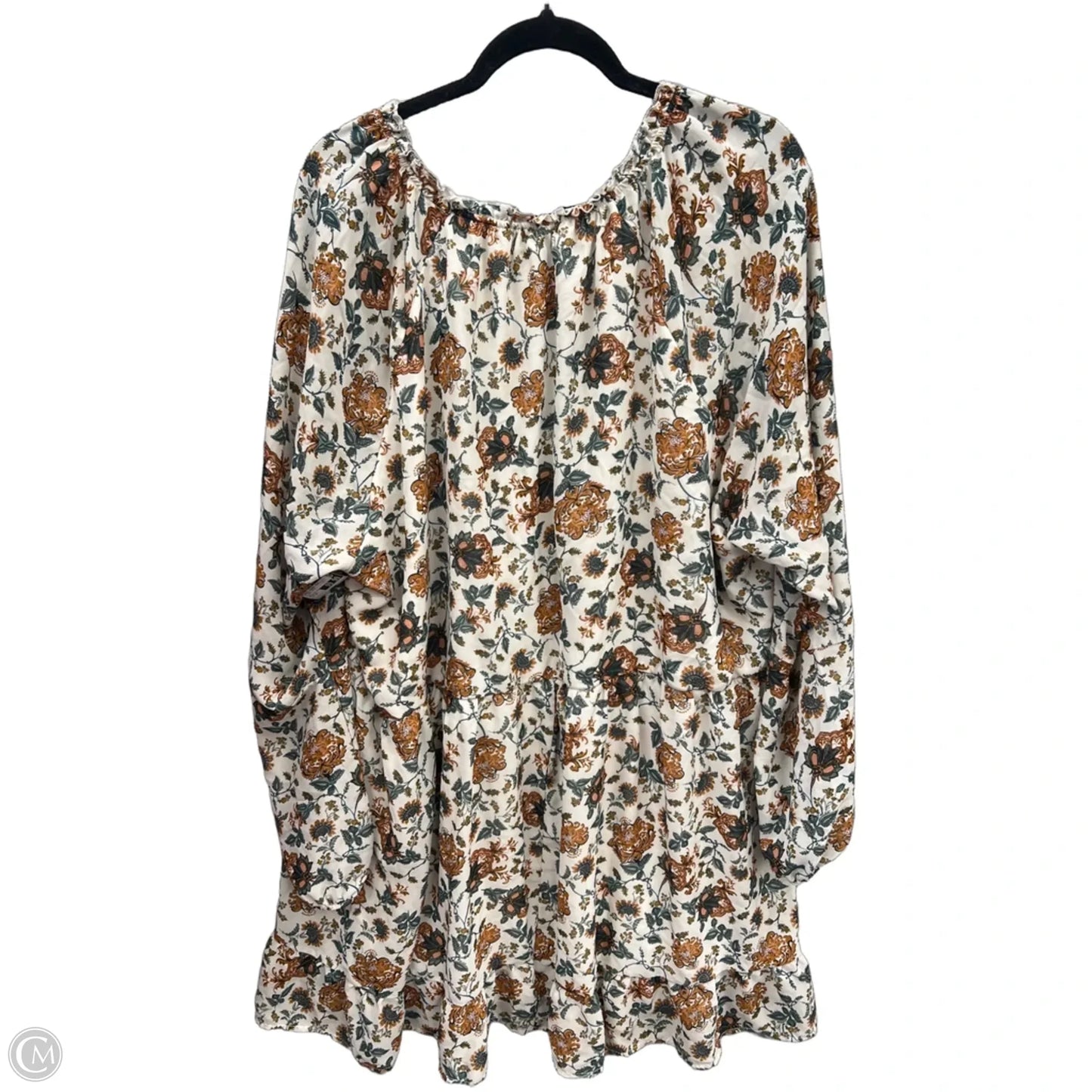 Dress Casual Midi By Ophelia Roe In Floral Print, Size: 3