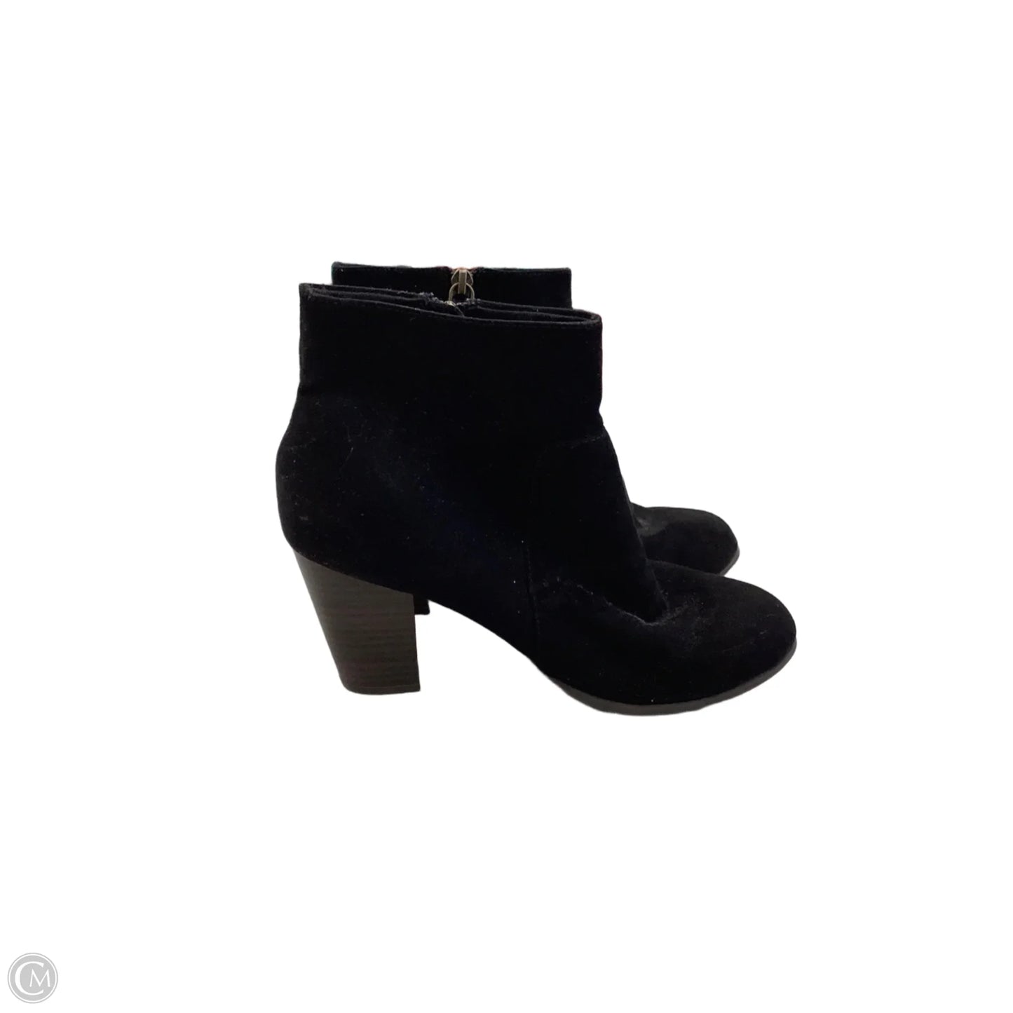 Boots Ankle Heels By Old Navy In Black, Size: 8
