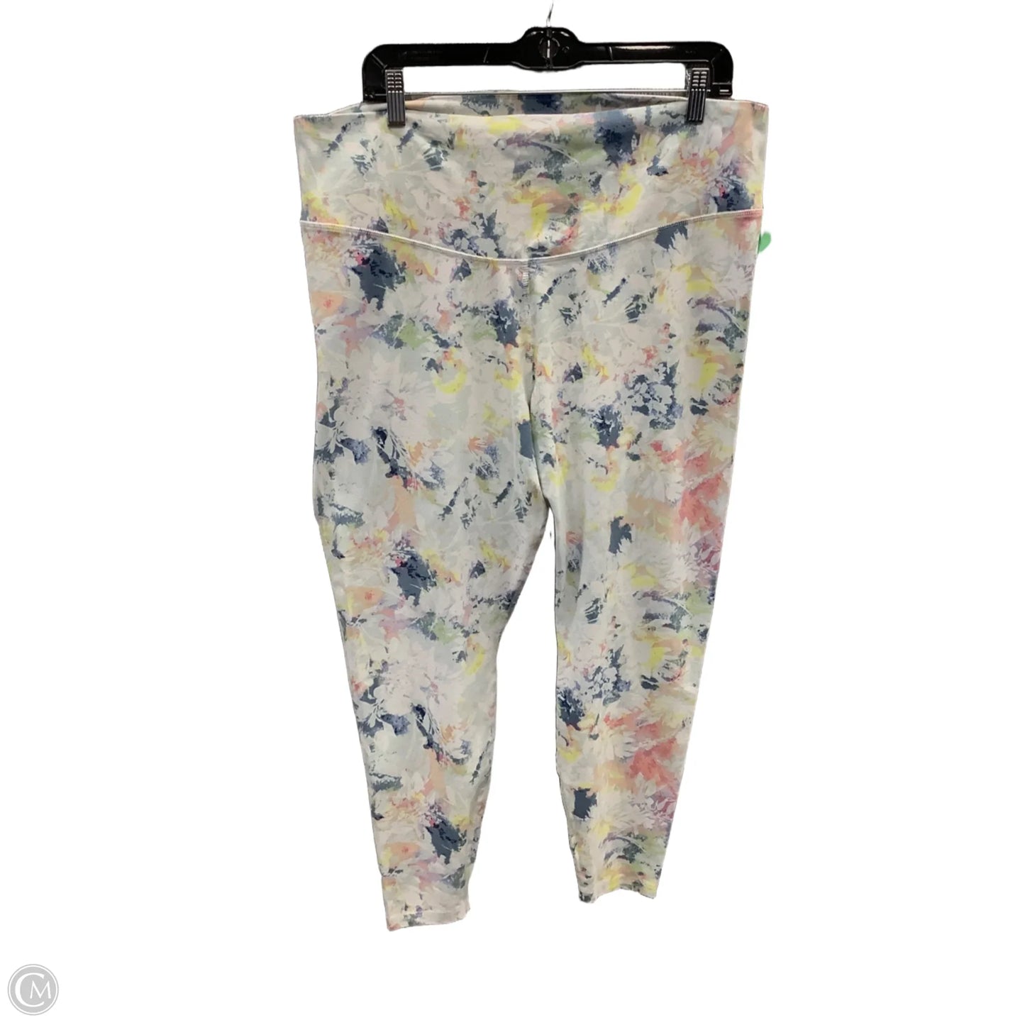 Athletic Leggings By Old Navy In Tie Dye Print, Size: Xxl