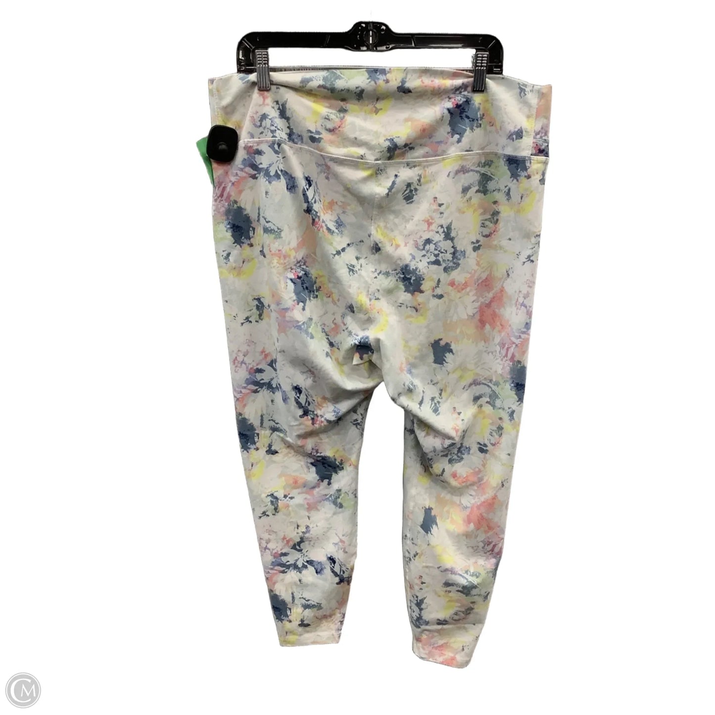 Athletic Leggings By Old Navy In Tie Dye Print, Size: Xxl