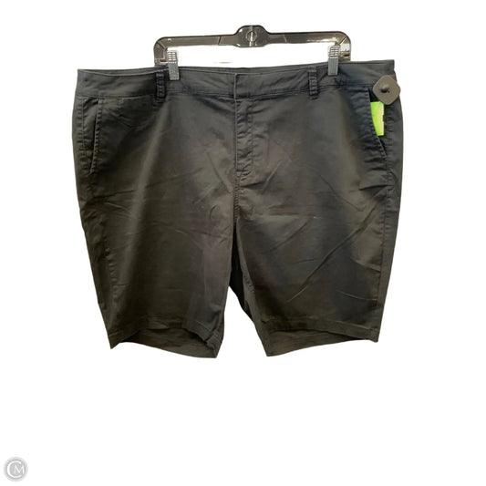 Shorts By Lane Bryant In Black, Size: 3x