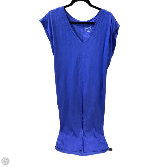 Dress Casual Maxi By Universal Thread In Blue, Size: S