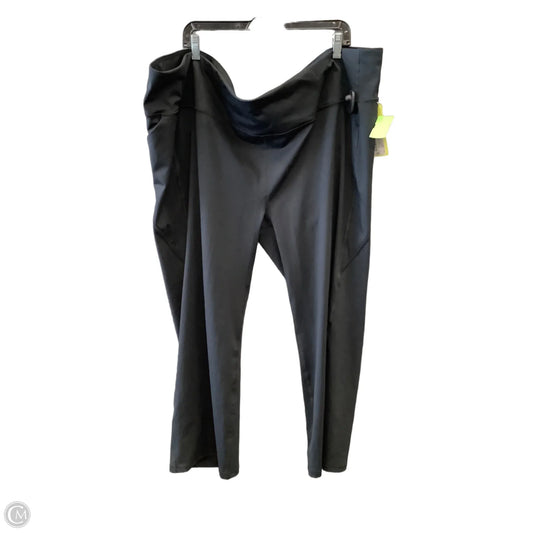 Athletic Leggings By All In Motion In Black, Size: 4x