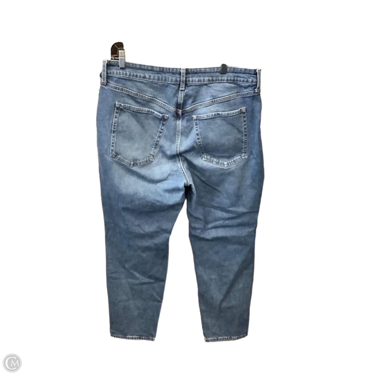 Jeans Straight By Old Navy In Blue Denim, Size: 16