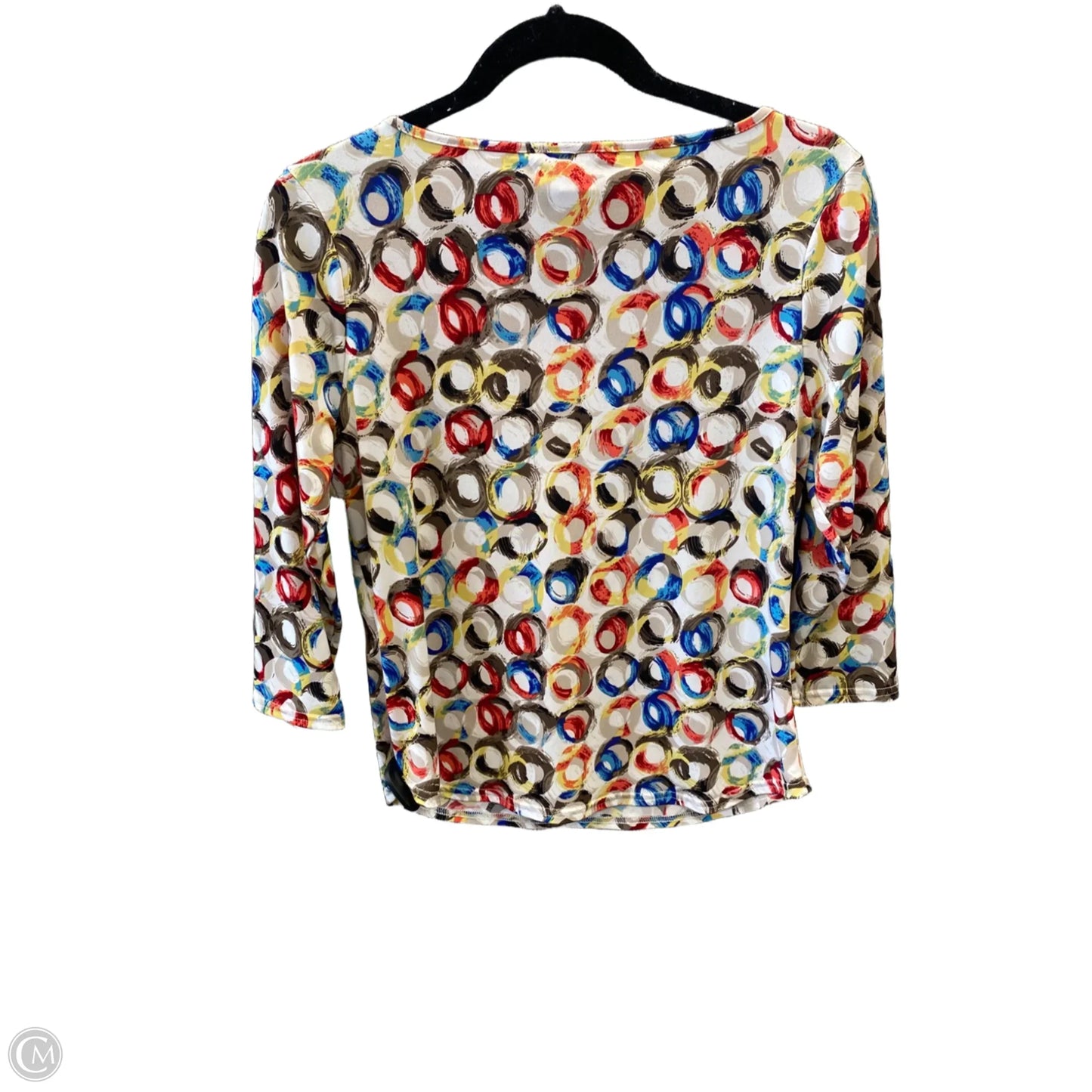 Top Long Sleeve By Peck And Peck In Multi-colored, Size: S