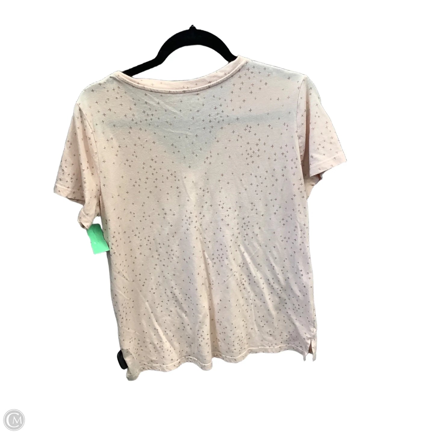 Top Short Sleeve By Ana In Pink, Size: L