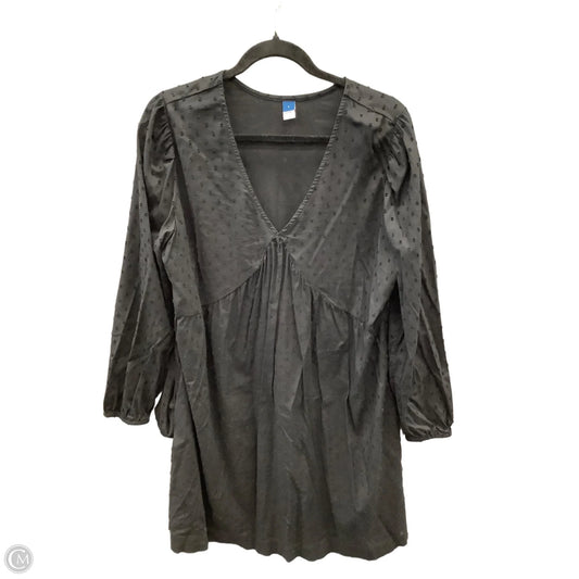 Dress Casual Midi By Old Navy In Black, Size: L