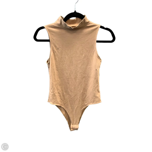 Bodysuit By A New Day In Tan, Size: S