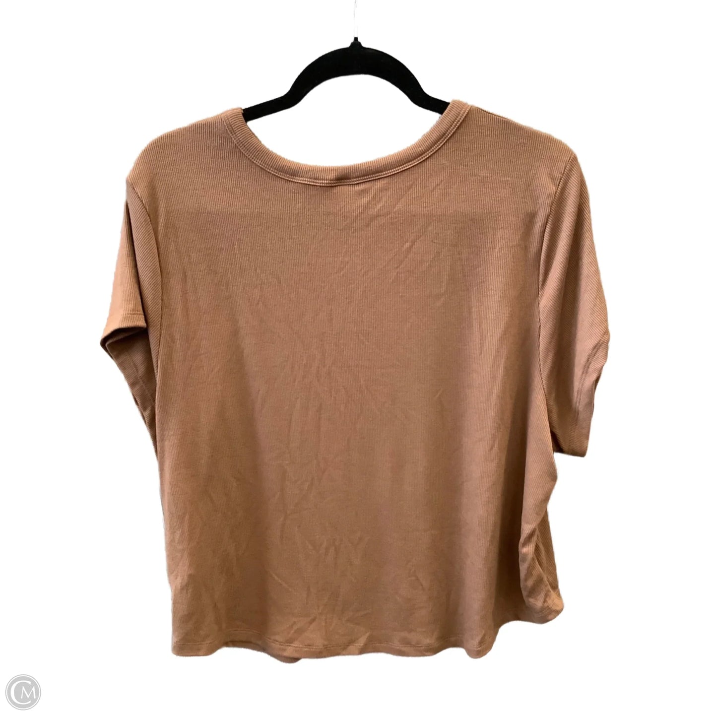 Athletic Top Short Sleeve By Old Navy In Brown, Size: 3x
