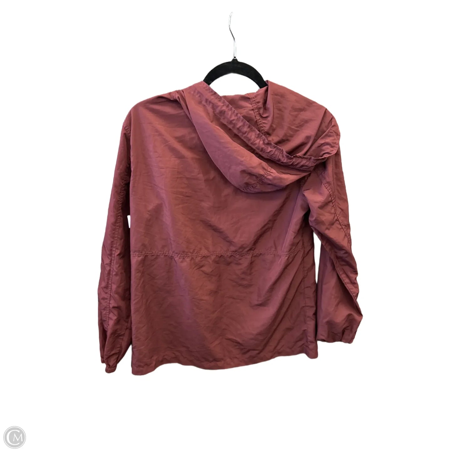 Athletic Top Long Sleeve Hoodie By Clothes Mentor In Red, Size: S