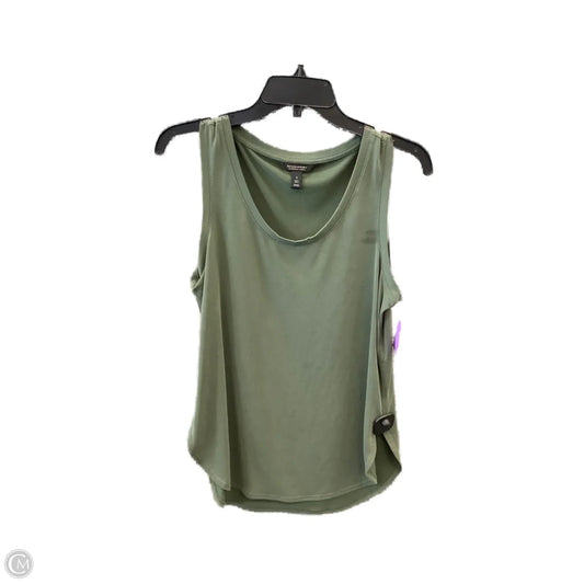 Top Sleeveless By Banana Republic In Green, Size: S