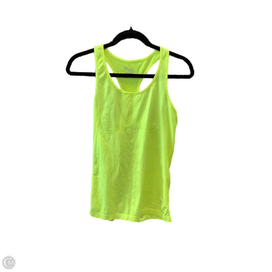 Athletic Tank Top By Old Navy In Yellow, Size: S