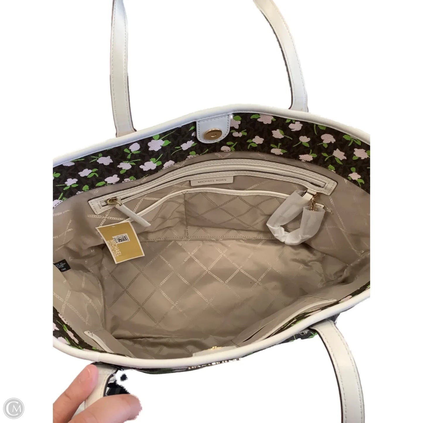 Tote Designer By Michael Kors, Size: Large