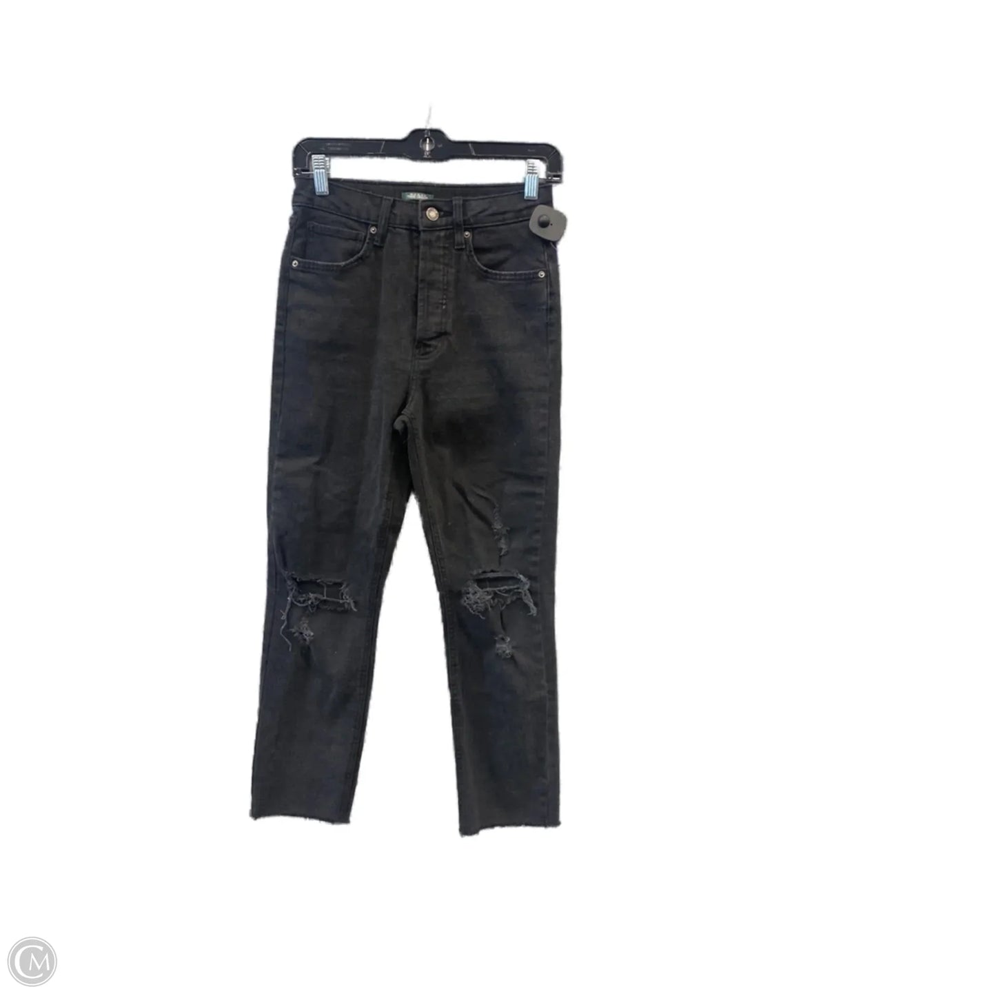 Jeans Straight By Wild Fable In Black Denim, Size: 2