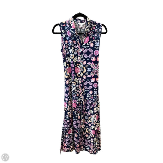 Dress Casual Maxi By Croft And Barrow In Blue, Size: S