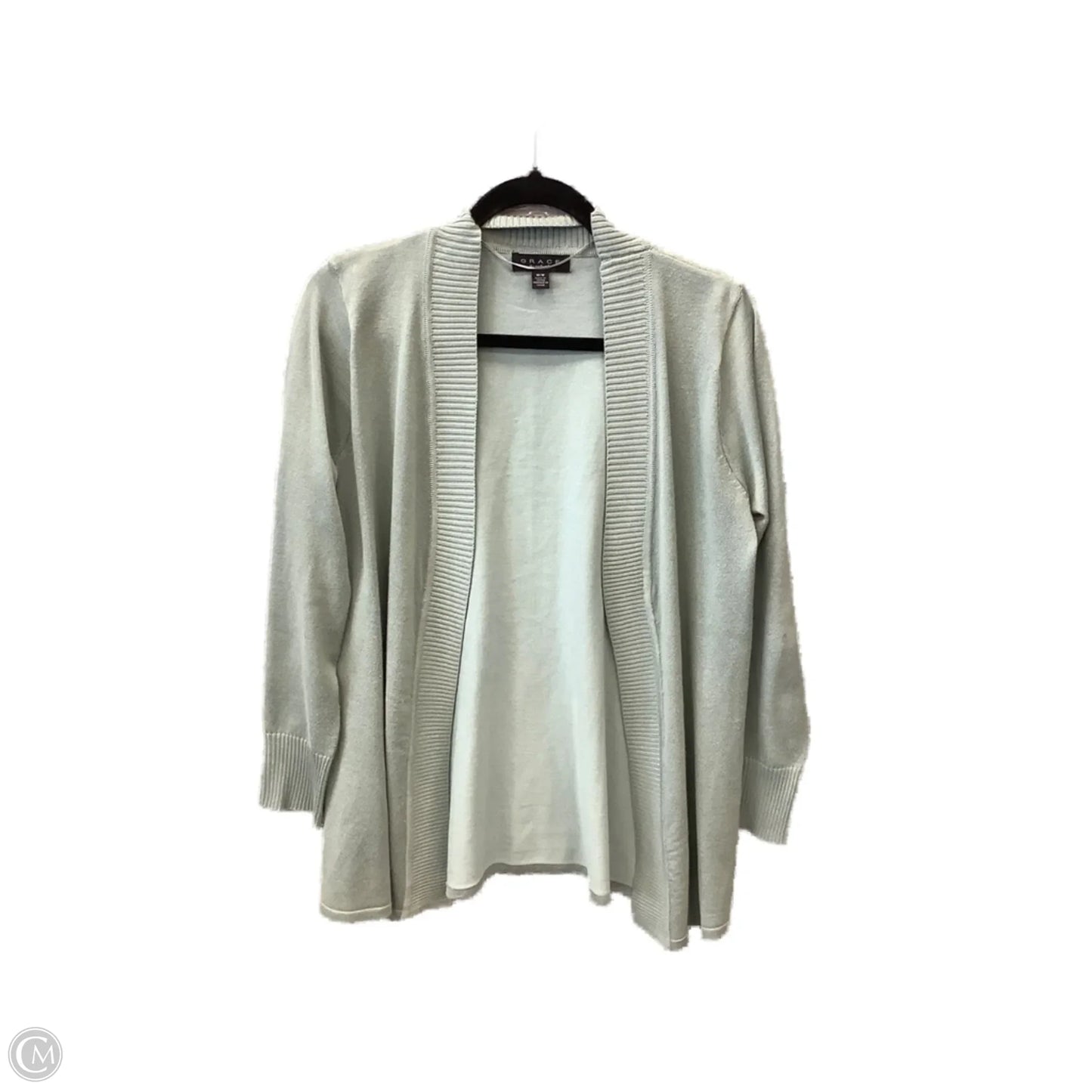 Cardigan By Grace In Green, Size: M