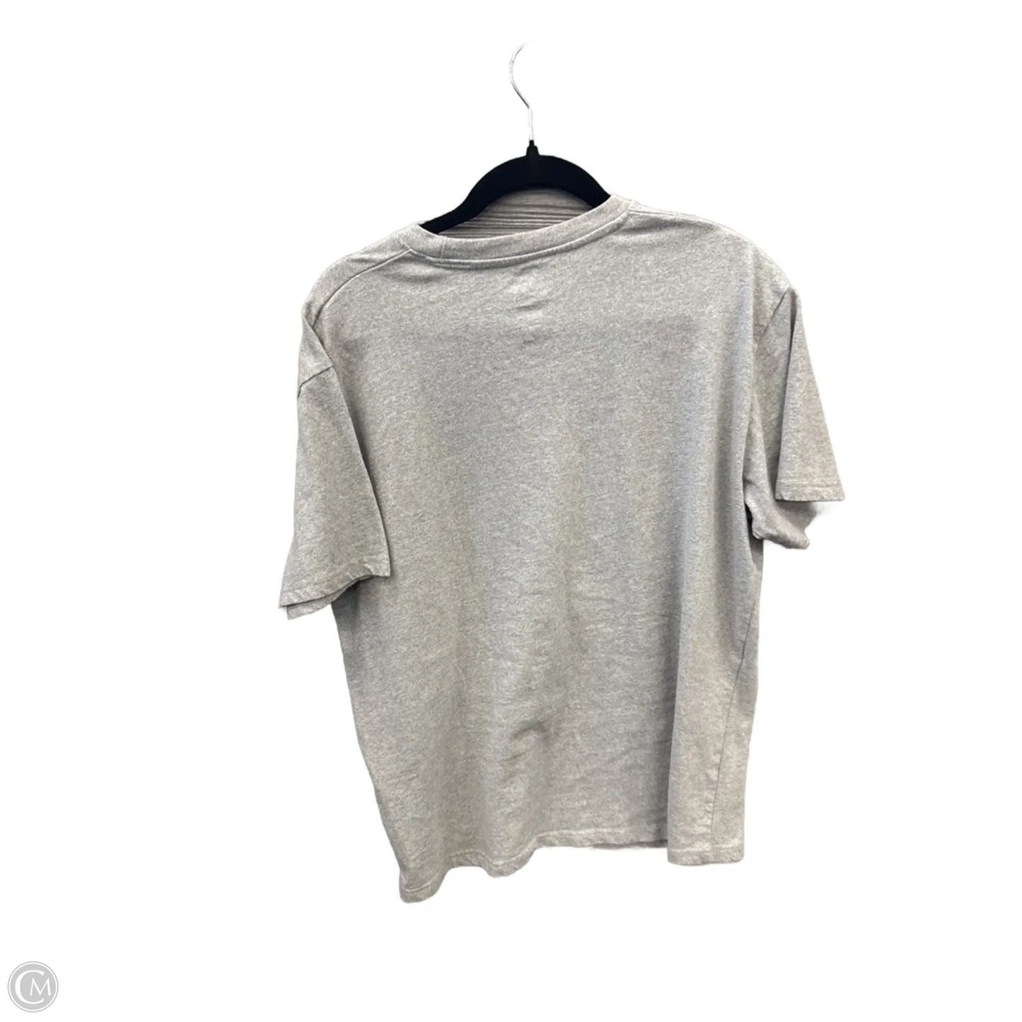 Top Short Sleeve By Clothes Mentor In Grey, Size: Xl