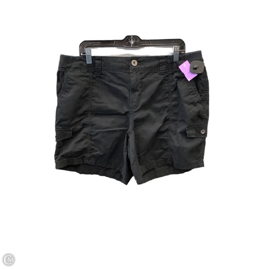 Shorts By Style And Company In Black, Size: 14
