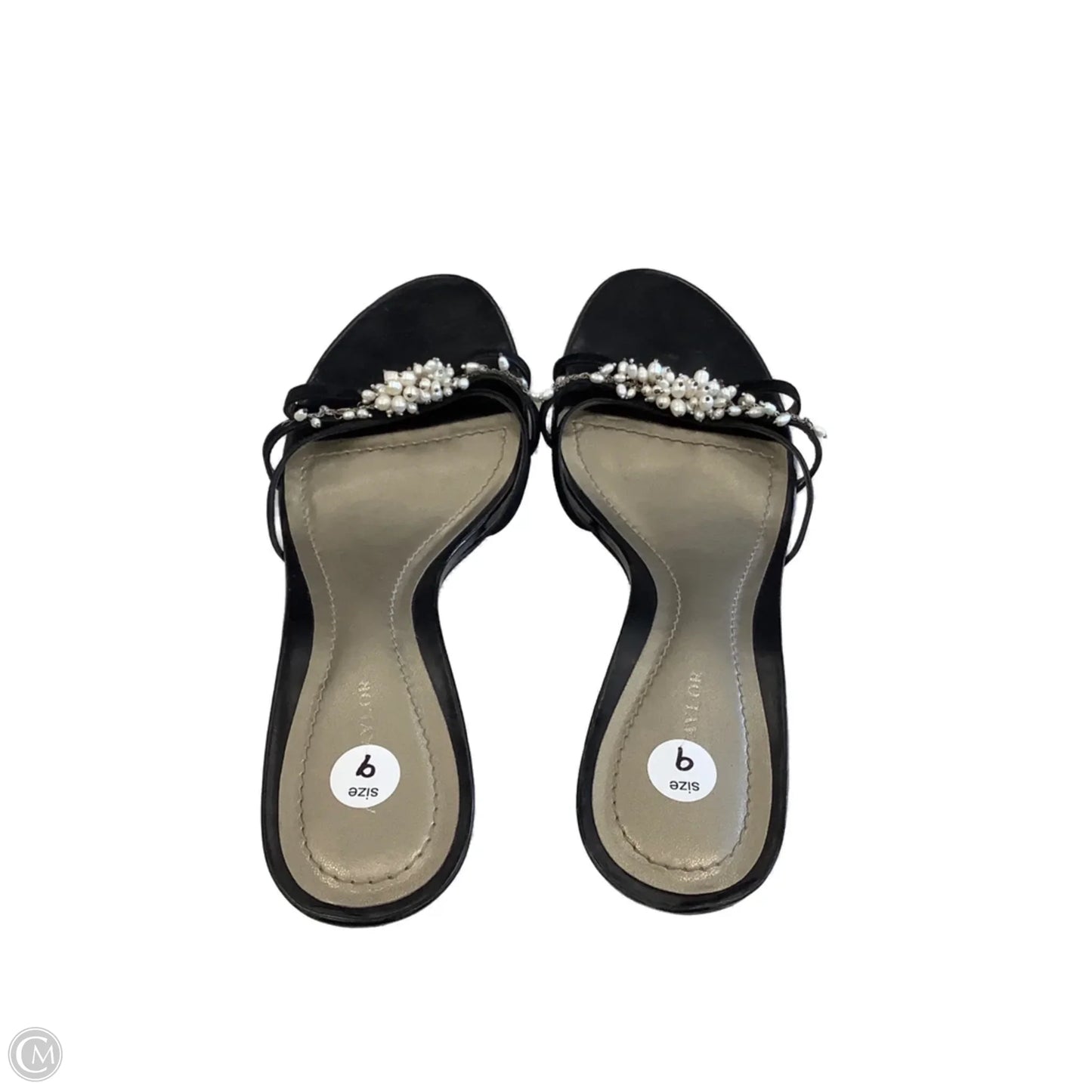 Shoes Heels Kitten By Ann Taylor In Black, Size: 9