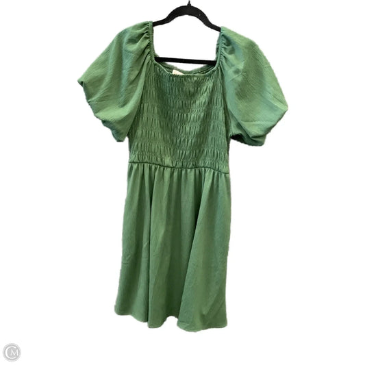 Dress Casual Midi By Lularoe In Green, Size: M