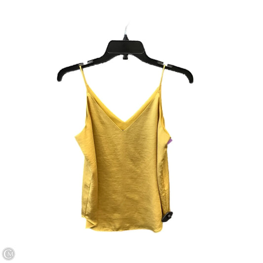 Top Sleeveless By Express In Yellow, Size: Xs