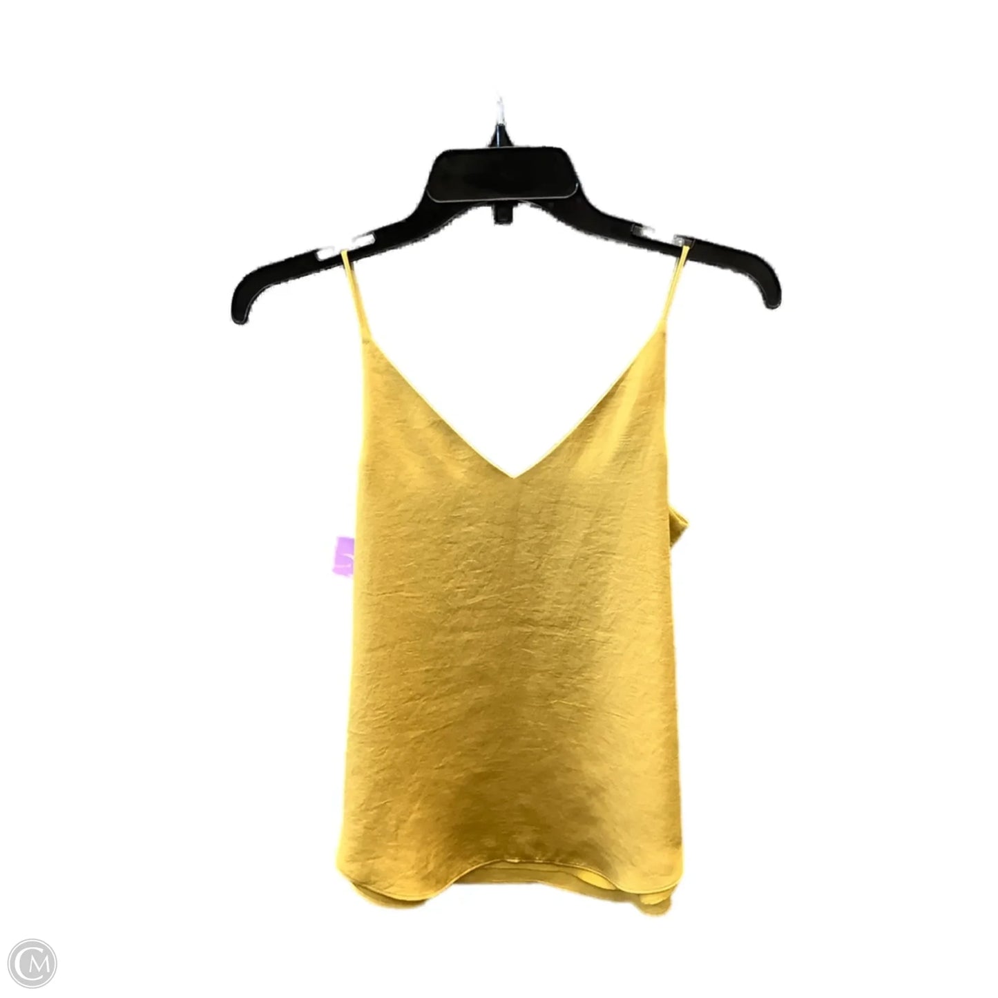Top Sleeveless By Express In Yellow, Size: Xs