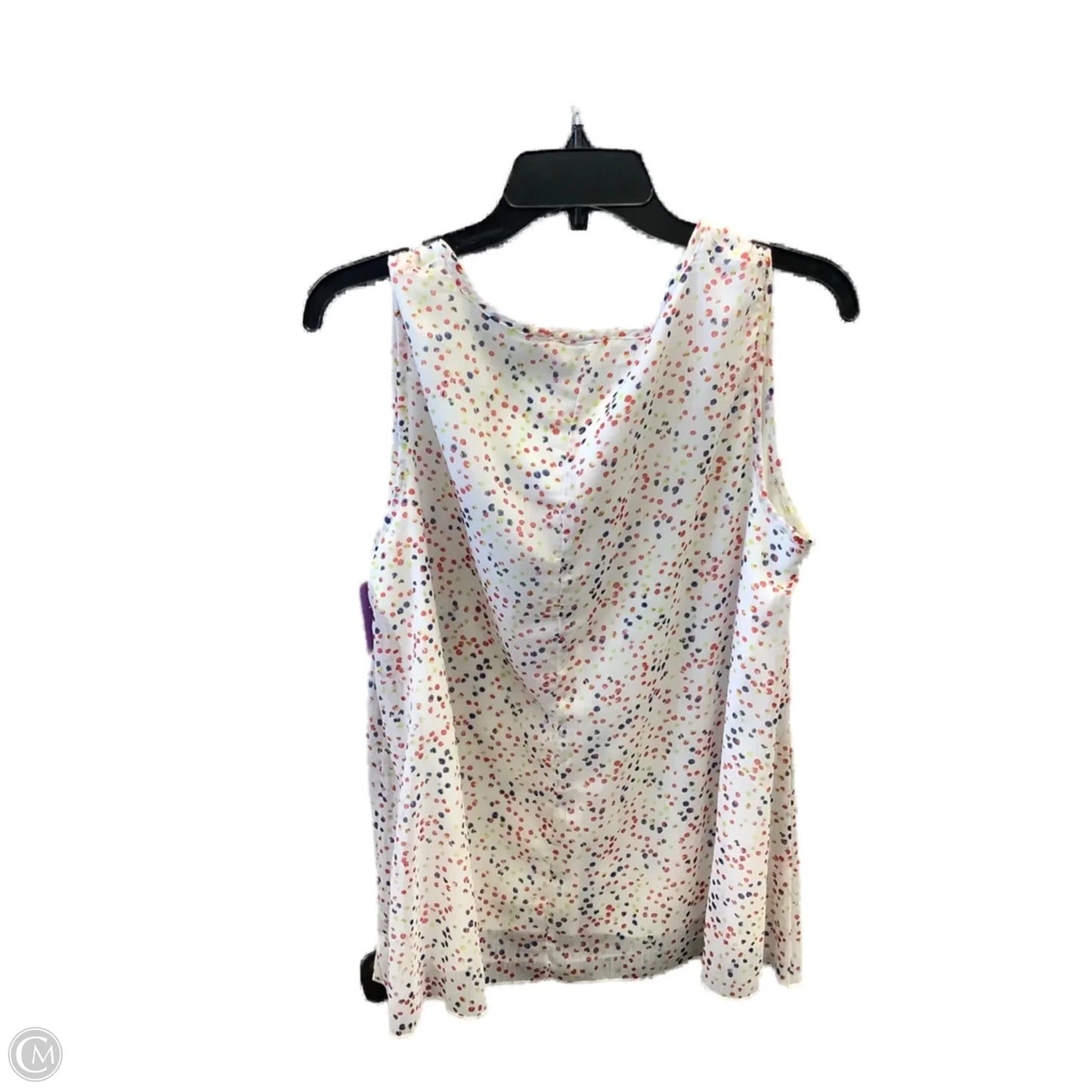 Top Sleeveless By Clothes Mentor In Multi-colored, Size: M