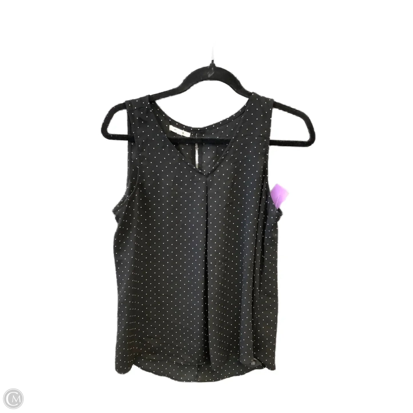 Top Sleeveless By Maurices In Black, Size: M