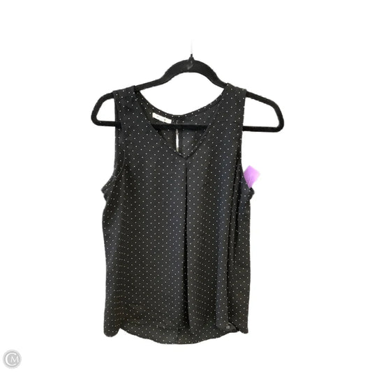 Top Sleeveless By Maurices In Black, Size: M
