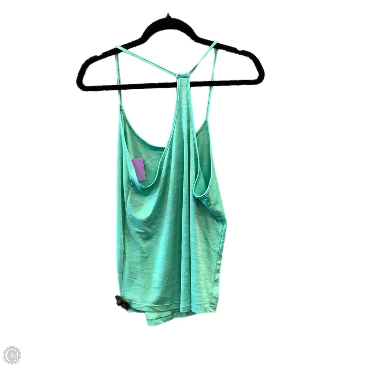 Athletic Tank Top By Under Armour In Green, Size: M