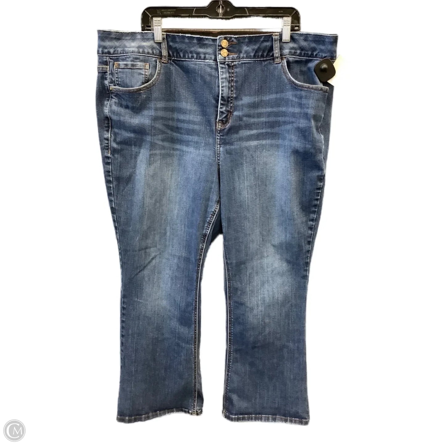 Jeans Boot Cut By Lane Bryant In Blue Denim, Size: 24