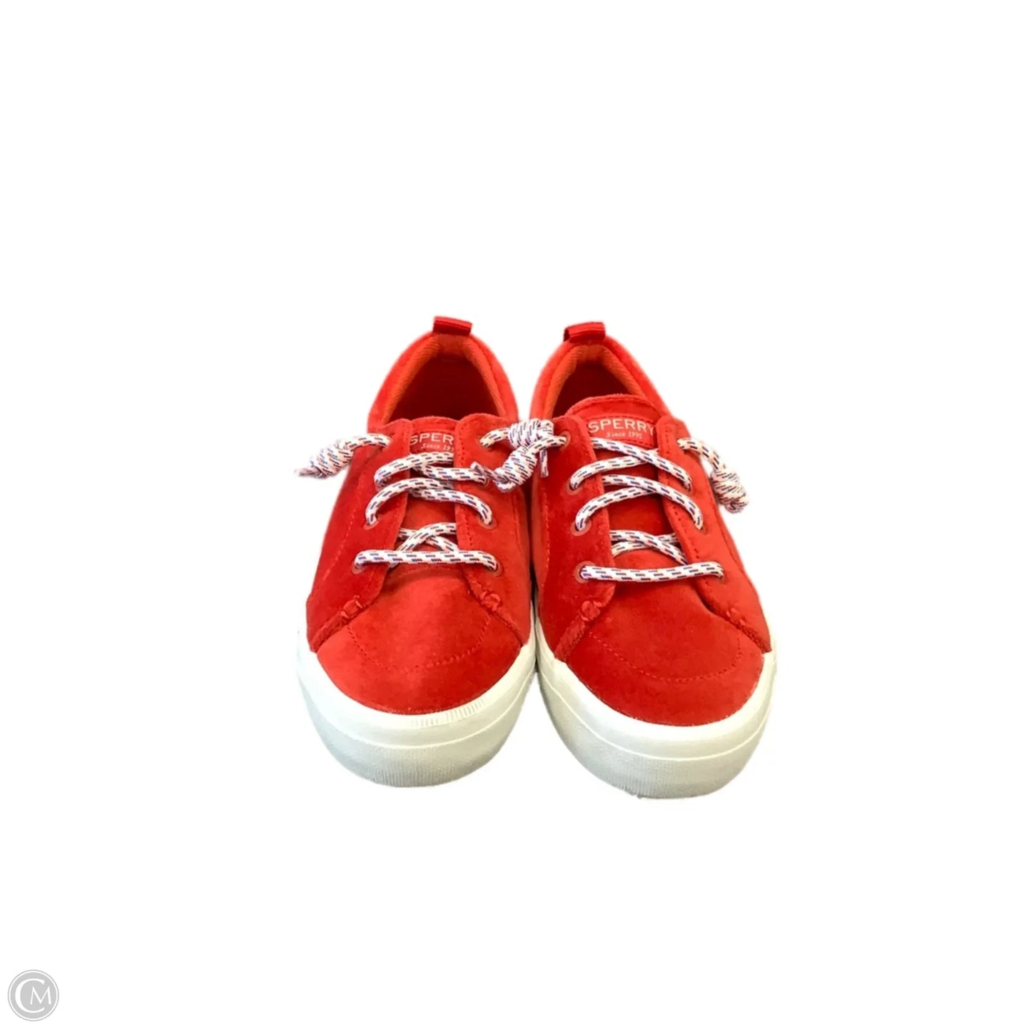Shoes Sneakers By Sperry In Red, Size: 6
