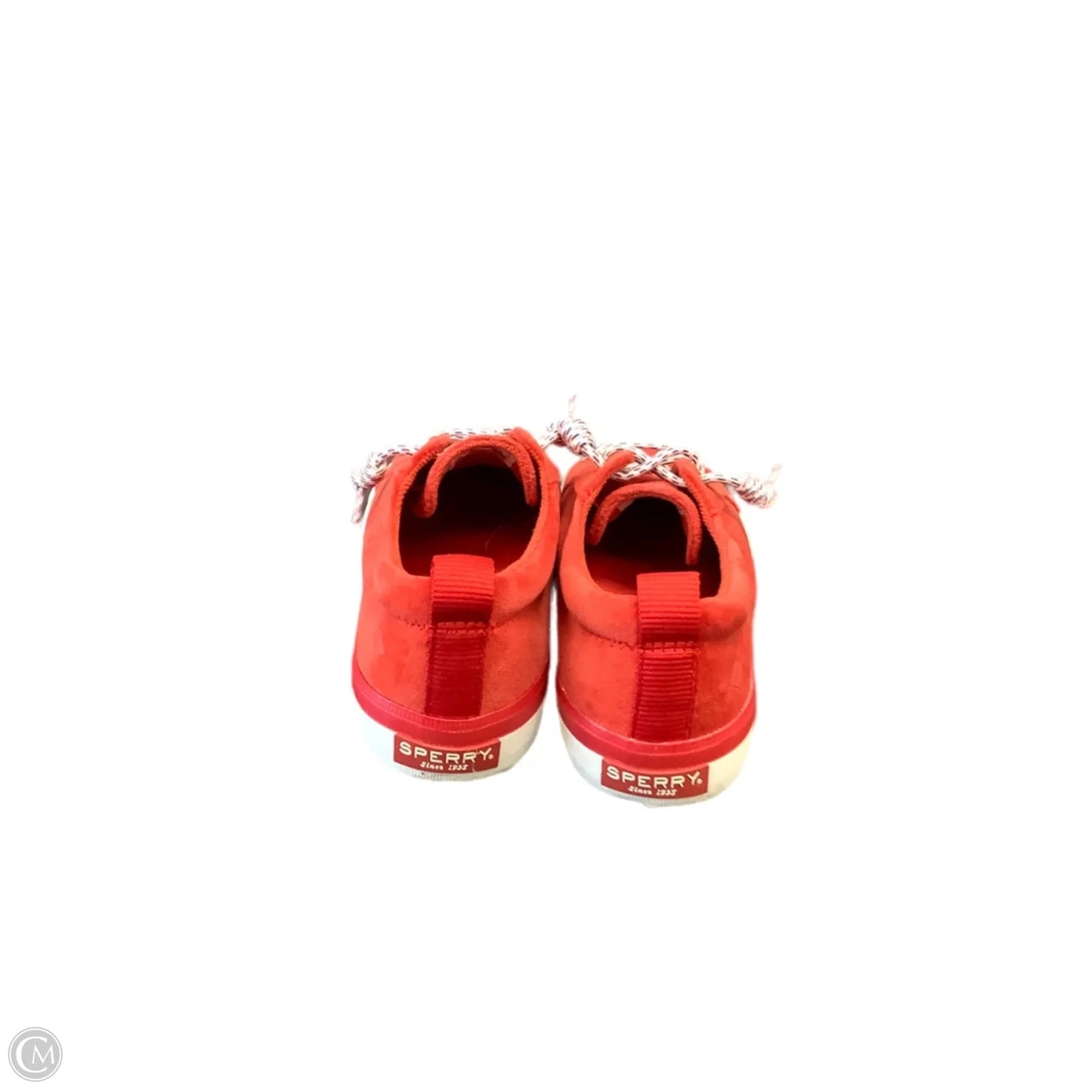 Shoes Sneakers By Sperry In Red, Size: 6