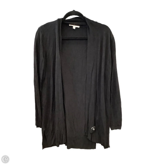 Cardigan By Cyrus Knits In Black, Size: Xl